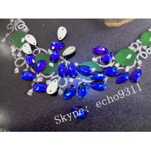 Loose Drop Sew on Flat Back Glass Stones (DZ-3065)